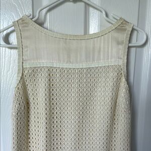 Lilly Pulitzer Cream Sleeveless Dress